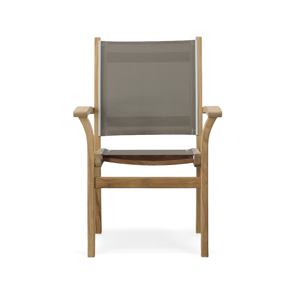 ST. TROPEZ STACKING ARM CHAIR