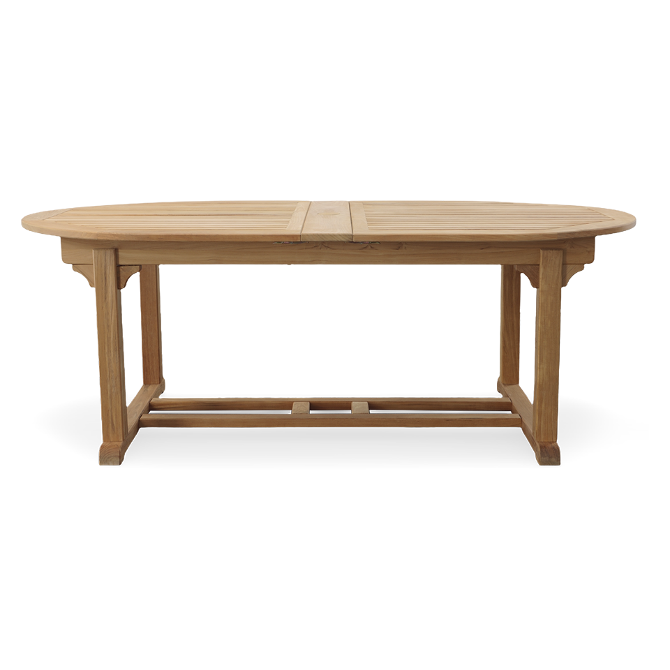ESSEX 114" OVAL EXTENSION DINING TABLE