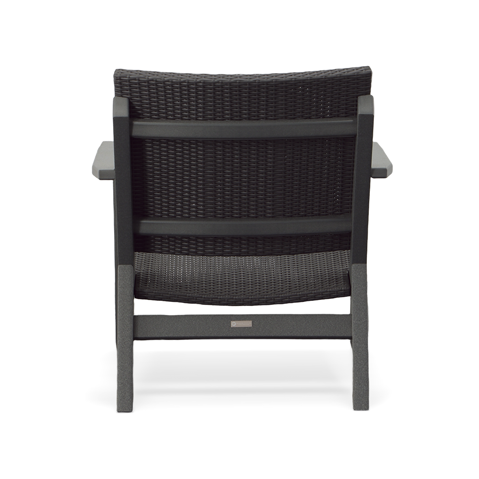 MAD FUSION CHAT CHAIR, WOVEN SLATE