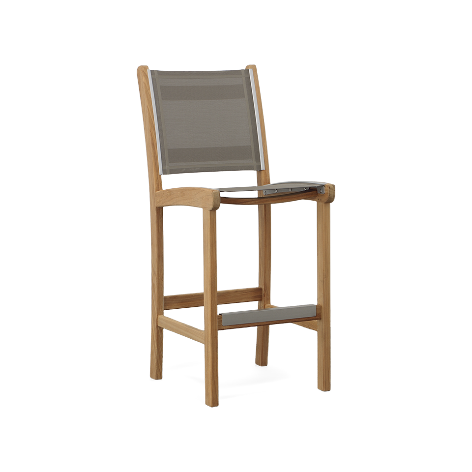ST. TROPEZ BAR CHAIR, SLATE