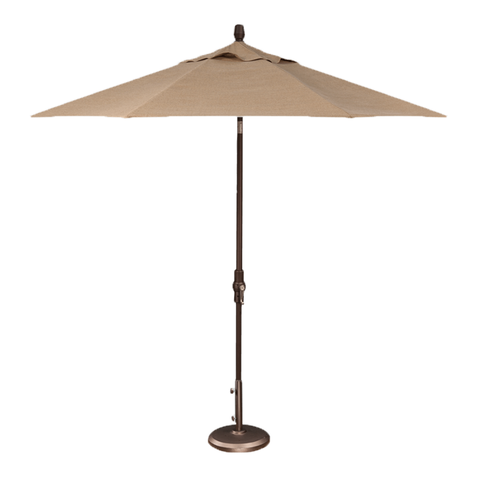 9' MARKET UMBRELLA, SESAME LINEN