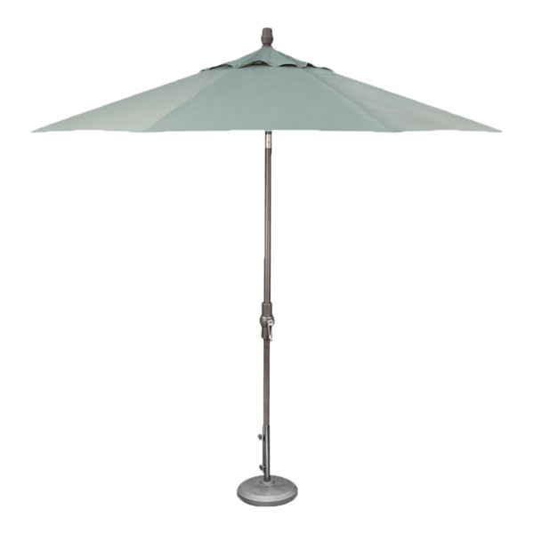 9 ft aluminum patio umbrella in spa 9' Market Umbrella, Spa