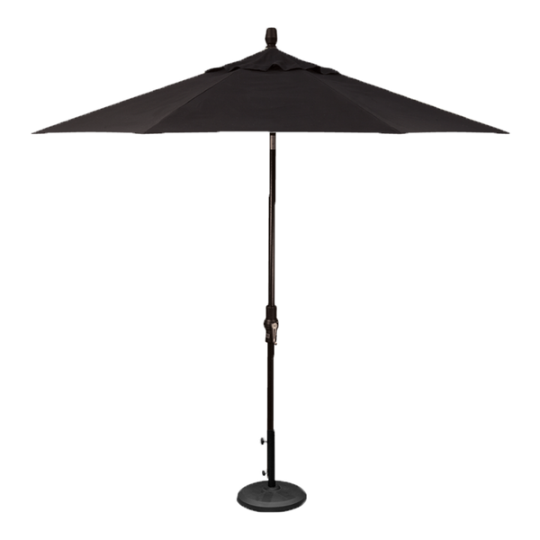 black market patio umbrella 9' Market Umbrella, Black