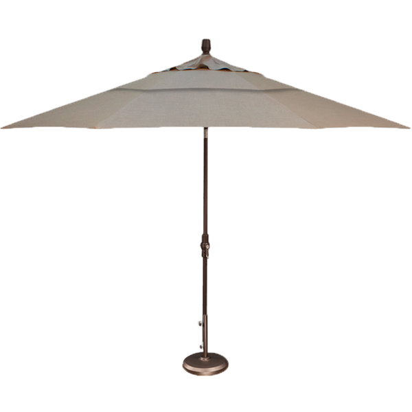 11' Market Umbrella, Cast Ash