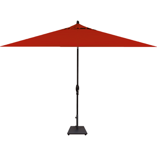 8' x 10' Rectangle Market Umbrella, Jockey Red 8' x 10' Rectangle Market Umbrella, Jockey Red