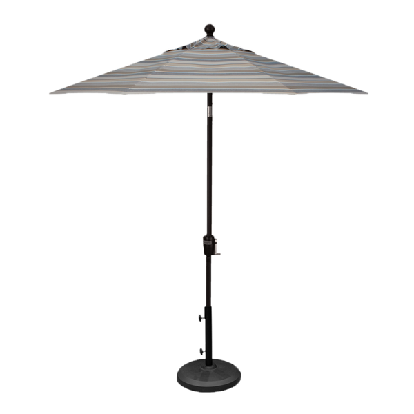 brandsmart patio umbrella 7.5' Market Umbrella, Milano Char Stripe material_real leather 2500 reel for kayak Options:HELMET SPTMOD H-VIS CAR S beautiful Silver finish